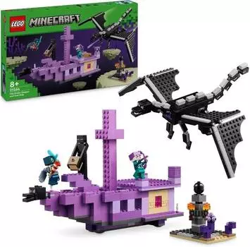 LEGO Minecraft 21264 Дракон Кресу и корабль Кресу