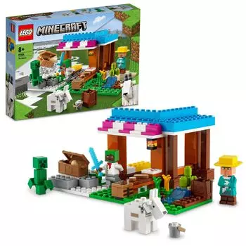 LEGO Minecraft Bakery 21184 Игрушечный блок Подарочная видеоигра Мальчики Девочки Возраст 8+