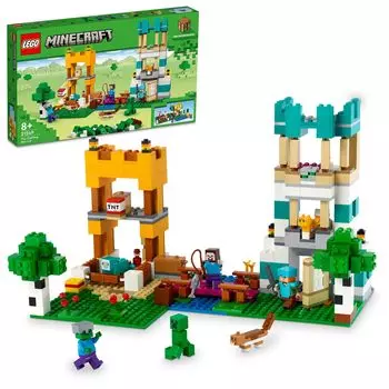LEGO Minecraft Craft Box Игрушка Игрушка Подарок День рождения Блок Рождество Мальчики Девочки Дети 8 лет 9 лет 10 лет Начальная школа Minecraft
