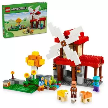 LEGO Minecraft Ферма с ветряной мельницей 21262 Возраст от 8 лет и старше