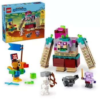 LEGO Minecraft Legends The Devourer Showdown Adventure Minecraft Toys с популярными персонажами и игрой Minecraft Action, идея подарка для детей