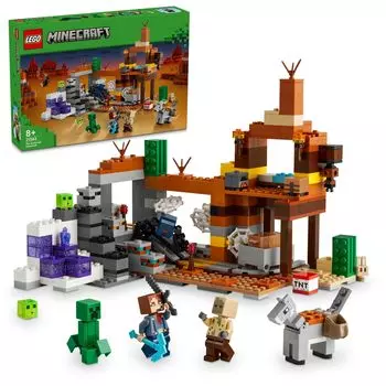 LEGO Minecraft Wilderness Abandoned Mine Игрушка Подарок на день рождения Блок Рождество Мальчики Девочки Дети 8 лет 9 лет 10 лет Начальная школа
