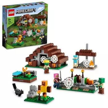 LEGO Minecraft Заброшенная деревня 21190 Игрушечный блок Настоящее видеоигра Строительство города Мальчики Девочки 8 лет и старше