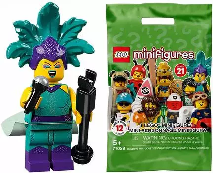 LEGO Minifigure Series 21 Singer Cabaret Singer [71029-12]