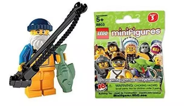 LEGO Minifigure Series 3 Fisherman (Minifigure Series3) 8803-01 [Item]