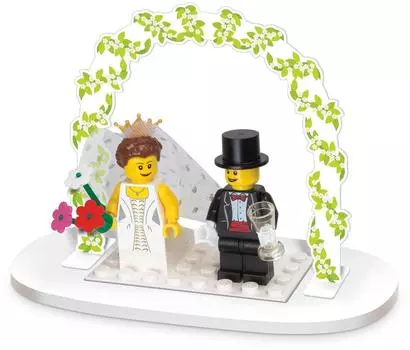 LEGO Minifigure Wedding Favor Set