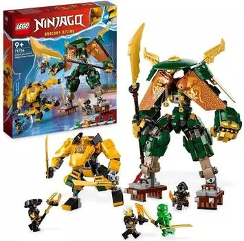 LEGO Ninjago 71794 Команда ниндзя-мехов Ллойда и Арин