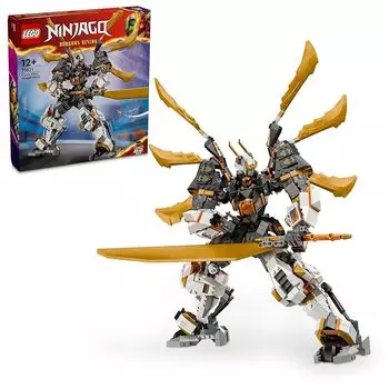 Lego ninjago Cole s Dragon Mega Titanium Mecha игрушки игрушка подарок на день рождения блок мальчик девочка ребенок 12 лет 13 лет 14 лет Начальная школа