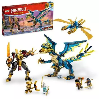 LEGO Ninjago Element Dragon Imperial Mecha Suit Игрушка Подарок на день рождения Блок Рождество Мальчики Девочки Дети 9 лет 10 лет 11 лет