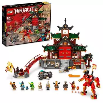 LEGO Ninjago Ninja Dojo 71767 Toy Block Present Ninja Ninja House Home Boys Ages 8+