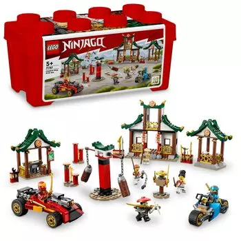 LEGO Ninjago Ninja Idea Box Gift 71787 Игрушечный блок Подарок на день рождения Ninja Ninja Мальчики от 5 лет и старше