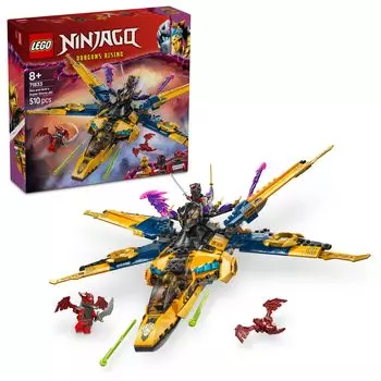 LEGO Ninjago Raz и Super Storm Jet Игрушка Подарок на день рождения Блок Мальчики Девочки Дети 8 лет 9 лет 10 лет Ученик начальной школы