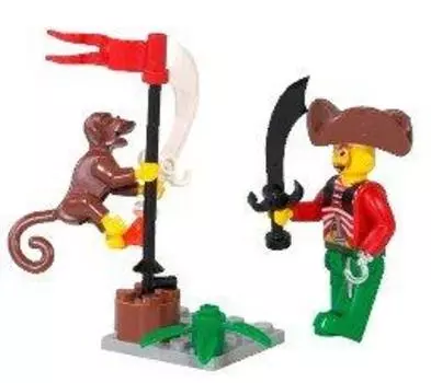 Lego Pirates Lego 7081 Harry Hardtack and Monkey product