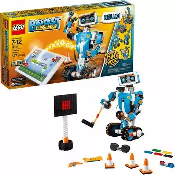 LEGO Robot Boost Build Code Play Creative Toolbox 17101 Building Coding Kit & (847 Pieces)