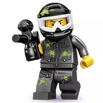 Lego Series 10 Paintball Player Minifigure