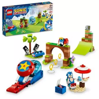 LEGO Sonic the Hedgehog Speed Sphere Challenge 76990 Игрушечный блок Настоящее видеоигра Приключения Мальчики Девочки 6 лет Соник ~