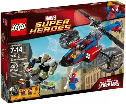 LEGO Спасательный вертолет «Супергерои-пауки» 76016