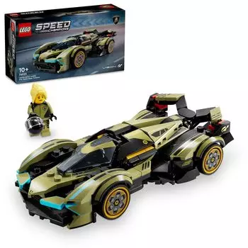 LEGO Speed Champion Lamborghini Lambo V12 Vision Gran Turismo Игрушка Подарок на день рождения Блок Рождество Мальчики Девочки Дети 10 лет 11 лет 12