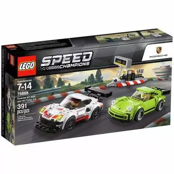 LEGO Speed Champion Porsche 911 RSR и 911 Turbo 75888 3.0