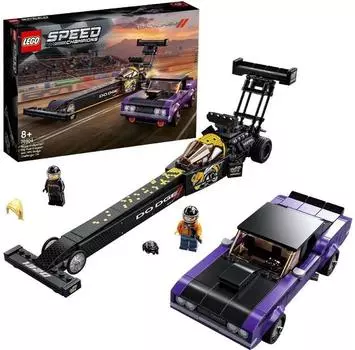 LEGO Speed Champions 76904 Mopar Dodge//SRT Top Fuel Dragster и 1970 Dodge Challenger T/A