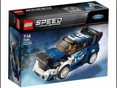 LEGO Speed Champions Ford Fiesta WRC 75885 Строительный набор M-Sport (203 шт.)