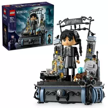 LEGO Среда Среда Фигурка Аддамса Игрушка Подарок на день рождения Блок Рождество Девочки Мальчики Дети 10 лет 11 лет 12 лет Начальная школа
