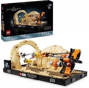 LEGO Star Wars 75380 Диорама: Гонщик Мос Эспа
