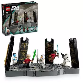 LEGO Star Wars Ahsoka Duel on Peridea Building Toy Collectible Goods Включает 5 Star Wars Mini Включает Grand Admiral Thrawn Забавный подарок для 8-летнего ребенка