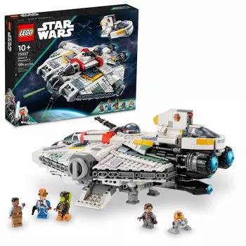LEGO Star Wars Ahsoka Ghost and the Phantom II Spaceship Toy Star Wars Construction Toy Set for Kids Boys Girls Ages Star Wars Gifts for Birthdays