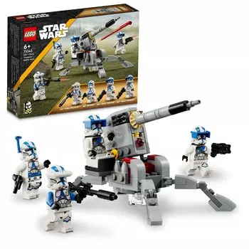 LEGO Star Wars Clone Troopers 501 Unit Battle Pack Игрушка Подарок на день рождения Блок Образовательный Рождество Мальчики Девочки Дети 6 лет 7 лет 8 лет
