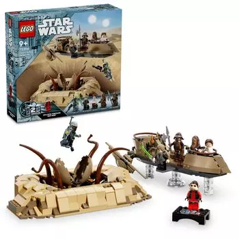 LEGO Star Wars Desert Skiff and Den Toy Игрушка Подарок на день рождения Блок Рождество Мальчики Девочки Дети 9 лет 10 лет 11 лет Начальная школа