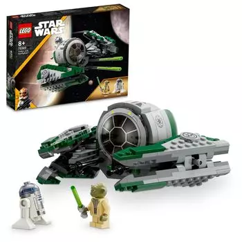 LEGO Star Wars Jedi Starfighter 75360 Игрушечный блок Настоящее время Космический мальчик Возраст Йоды 8+