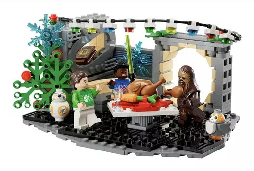 LEGO Star Wars Millennium Falcon Christmas 40658 Ограниченная дистрибуция Регулярная дистрибуция внутри страны