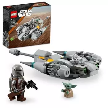 Lego star wars the mandalorian N-1 starfighter micro fighter toys игрушка подарок на день рождения блок Образовательный образование Рождество мальчик девочка ребенок 6 лет