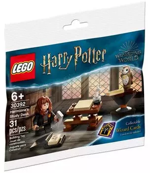 LEGO Стол для учебы Гарри Поттера 30392 Гермиона Mini Set [Элемент]