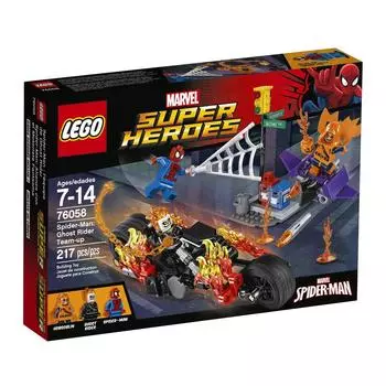 LEGO Super Heroes 76058 Ghost Rider Building Kit by LEGO Spider-Man Team-up (217 Piece)