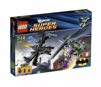 LEGO Super Heroes Batwing Gotham City Aerial Battle 6863