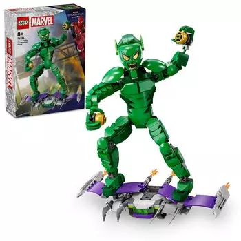 LEGO Super Heroes Green Goblin Figure Toy Present Birthday Block Christmas Boys Girls Children 8 Years 9 Years 10 Years Old Elementary School Marvel