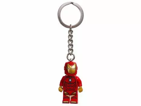 Lego Super Heroes Invincible Iron Man Keyring Key Chain Official LEGO Product / -