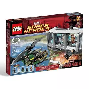 LEGO Super Heroes Iron Malibu Mansion Attack 76007 Man™