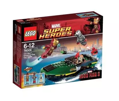 LEGO Super Heroes Iron Seaport Battle 76006 Man™