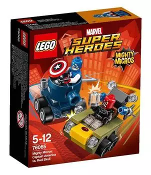 LEGO Super Heroes Mighty Captain America VS Red Skull 76065 Micro