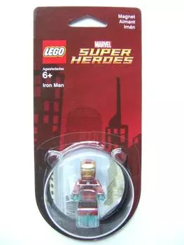 Lego Super Heroes Minifigure Iron Man Magnet [Item]