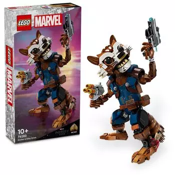 LEGO Super Heroes Ракета и Малыш Грут Игрушки Подарочные блоки Мальчики Девочки Дети 9 лет 10 лет 11 лет 12 лет Начальная школа