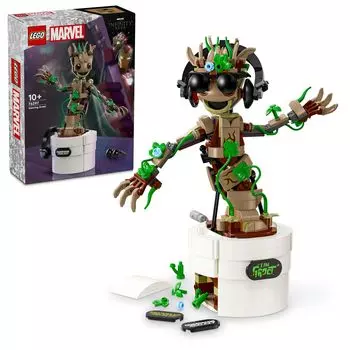 LEGO Super Heroes Танцующий Грут Игрушка Подарок Блок на День Рождения Рождество Мальчики Девочки Дети 10 лет 11 лет 12 лет Начальная школа