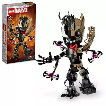 LEGO Super Heroes Venom Groot Игрушка Подарок на день рождения Блок Рождество Мальчики Девочки Дети 10 лет 11 лет 12 лет Начальная школа Marvel