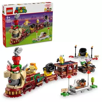 LEGO Super Mario Bowser Express Игрушка Подарок на день рождения Блок Рождество Мальчики Девочки Дети 9 лет 10 лет 11 лет Начальная школа Марио