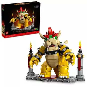 LEGO Super Mario Bowser Игрушка Подарок на День Рождения Блок Рождество Мужчины Женщины Mario Товары Игра 71411