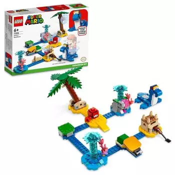 LEGO Super Mario Dossy and Suisui Challenge 71398 Игрушечный блок представляет видеоигру для мальчиков и девочек от 6 лет и старше