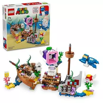 Lego super mario dossy и затонувший корабль разведка игрушки игрушка подарок на день рождения блок Рождество мальчик девочка ребенок 7 лет 8 лет 9 лет